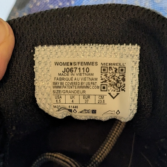 Merrell Antira 2 Night Sky Star Cross Country Jogging Shoes Women's 6.5 Blue - Picture 8 of 11